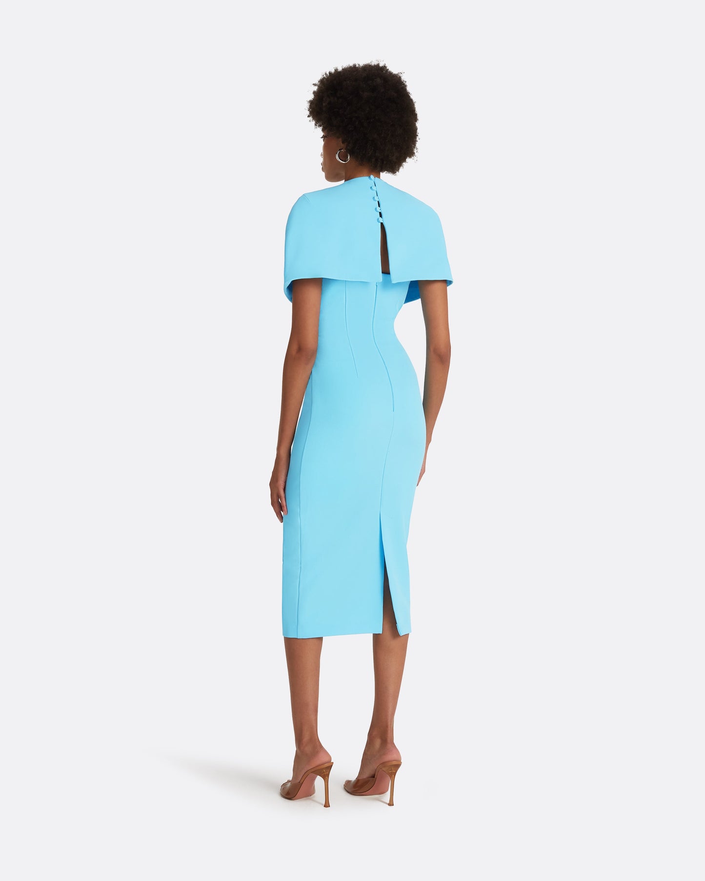 Flora Topaz Midi Dress