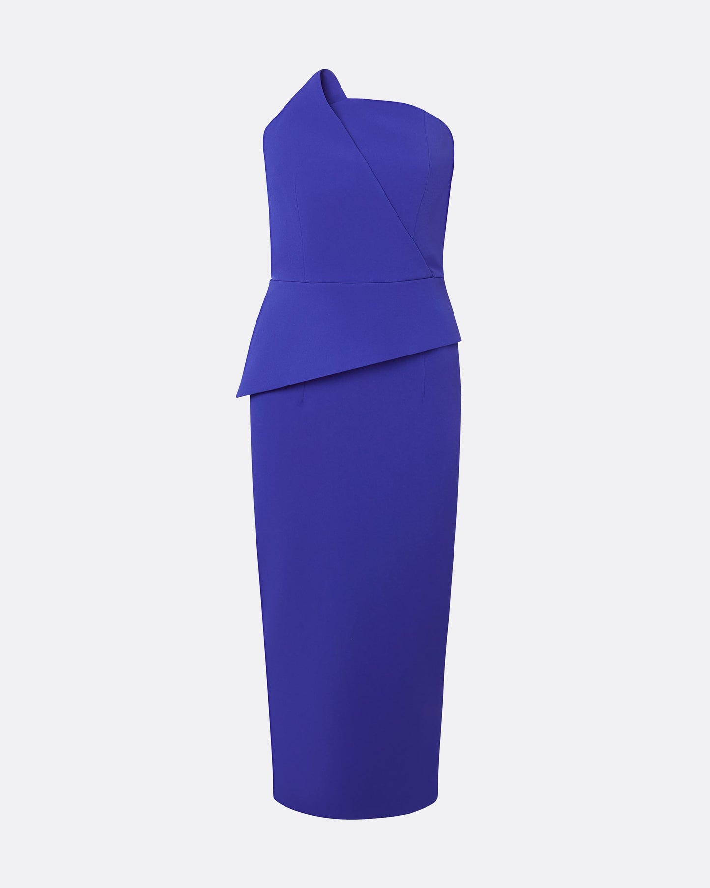Delani Azure Blue Midi Dress