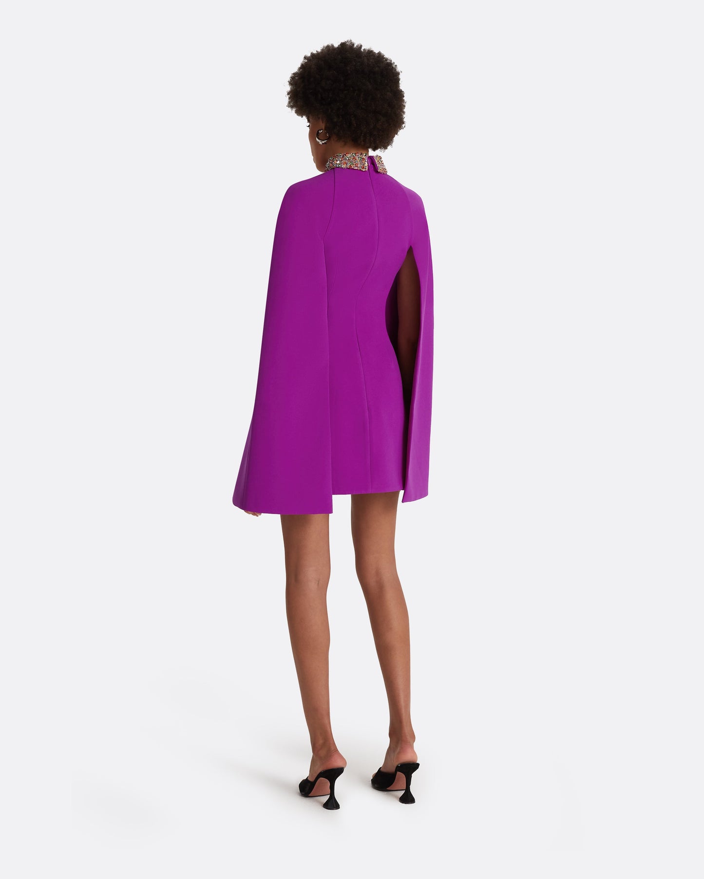 Harlow Magenta Short Dress