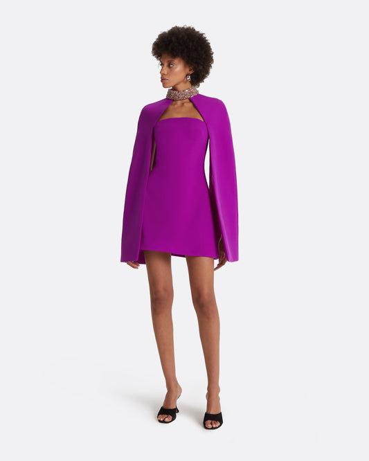 Harlow Magenta Short Dress