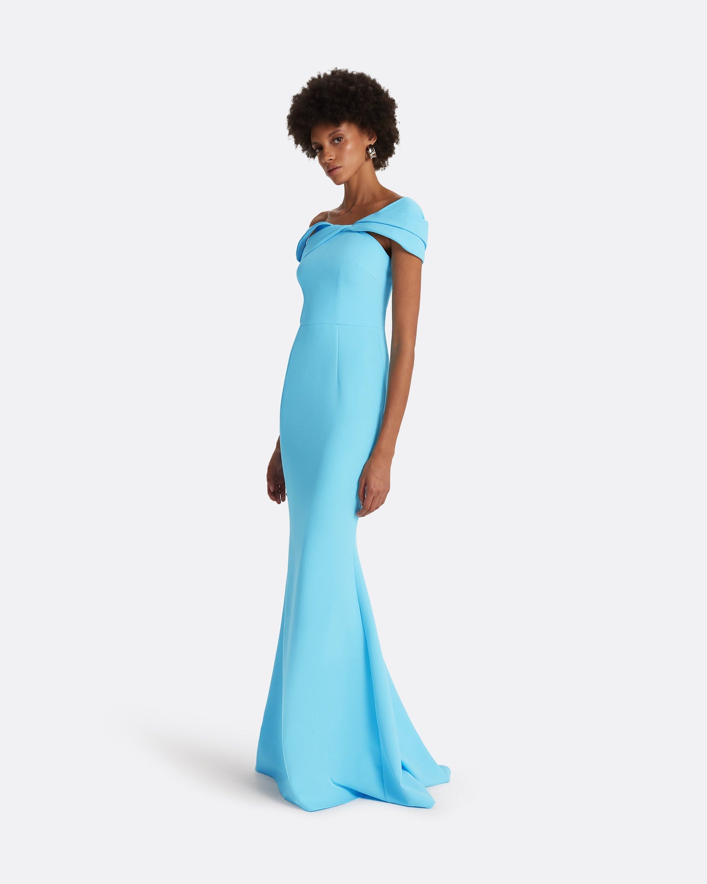 Rossa Topaz Long Dress