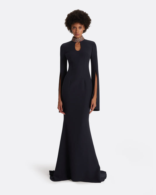 Anouk Midnight Navy Long Dress
