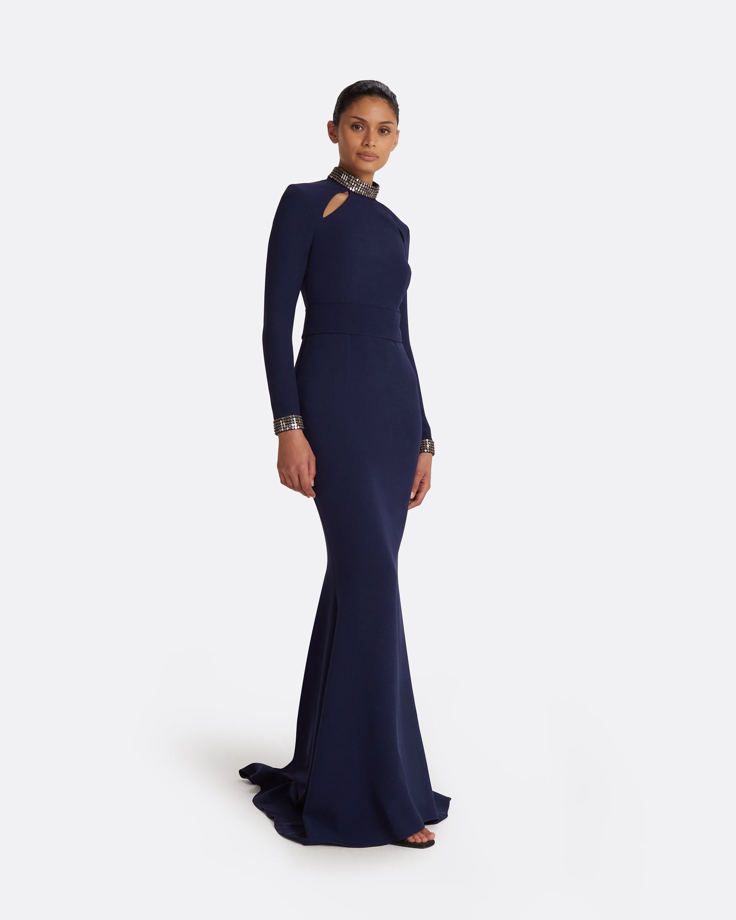 Kamala Azurite Blue Long Dress