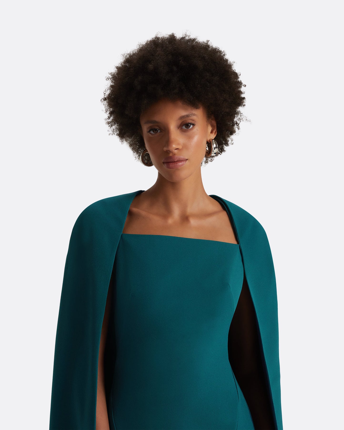 Cinza Poseidon Long Dress