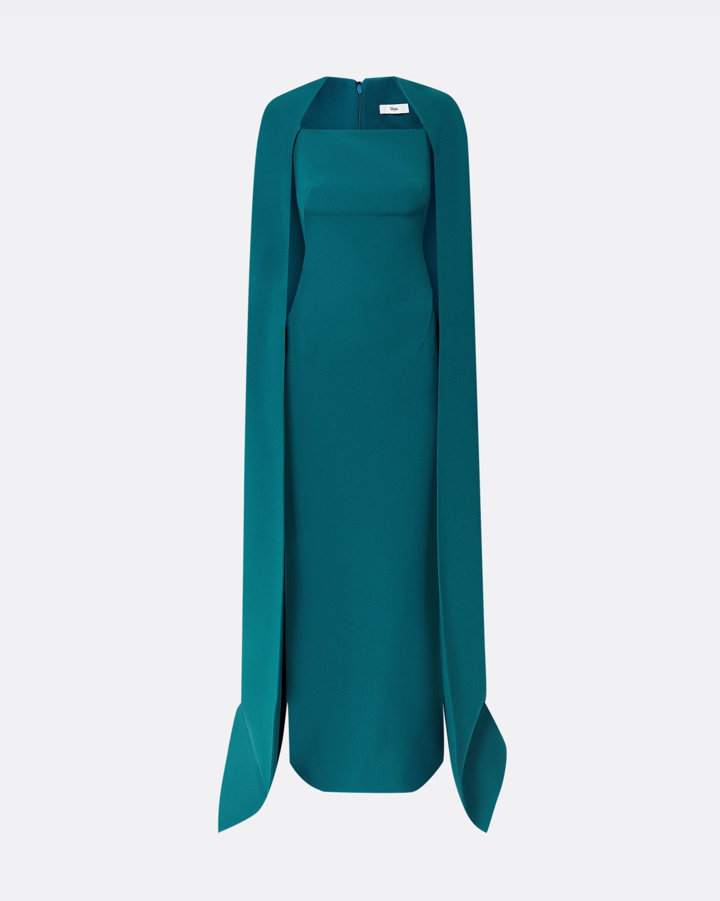 Cinza Poseidon Long Dress