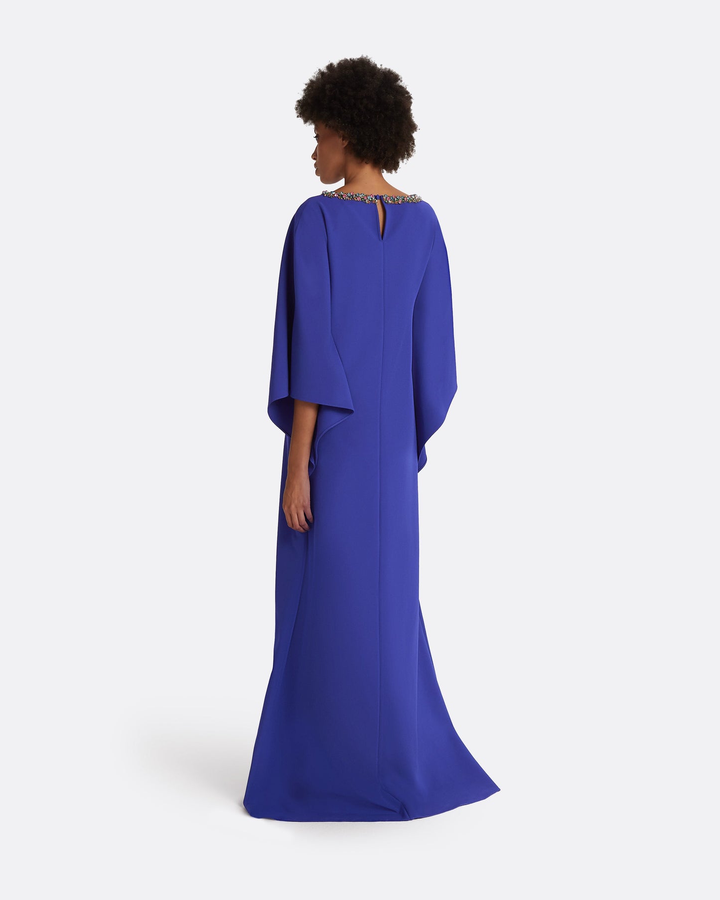 Amarella Azure Blue Long Dress