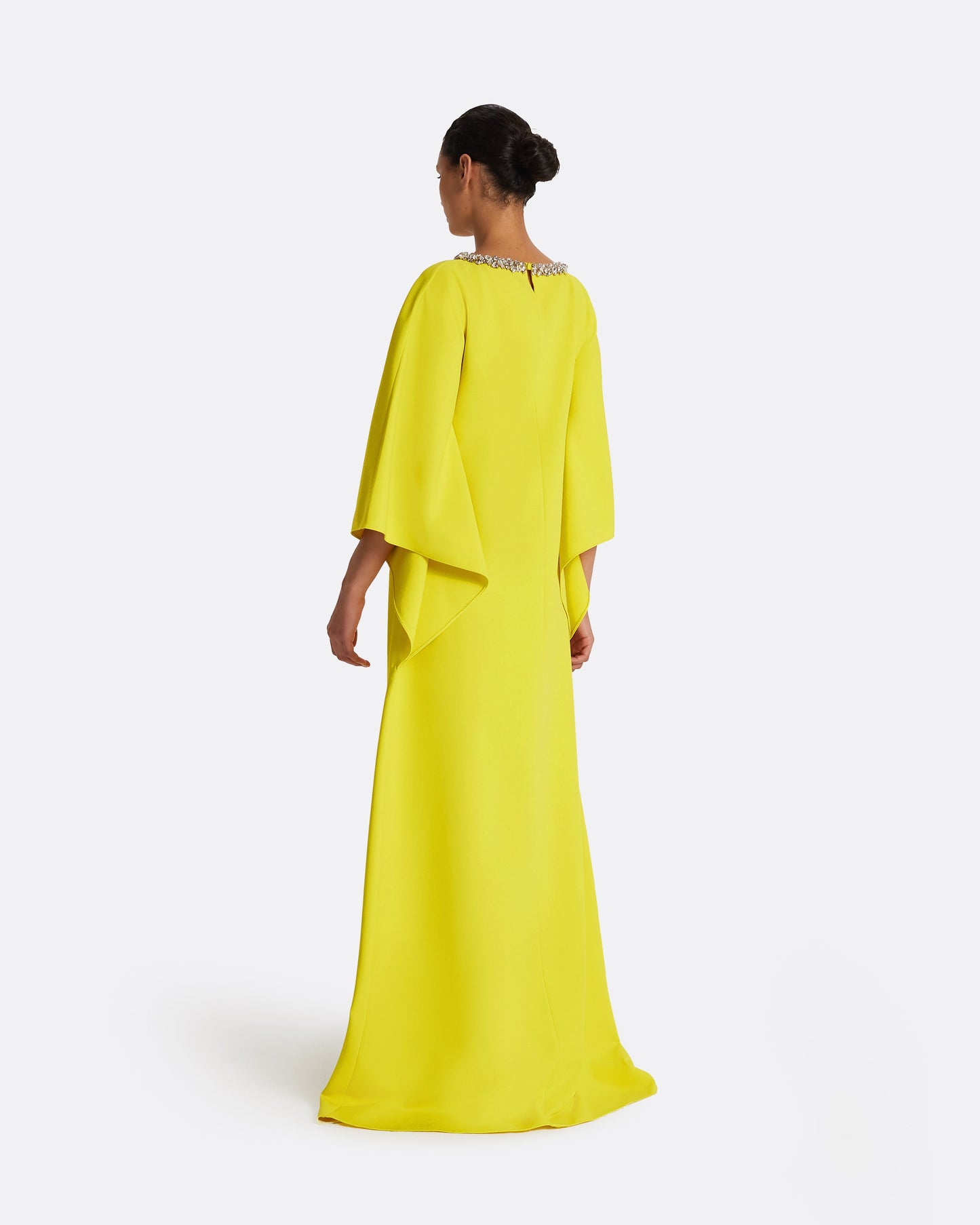 Amarella Chartreuse Long Dress