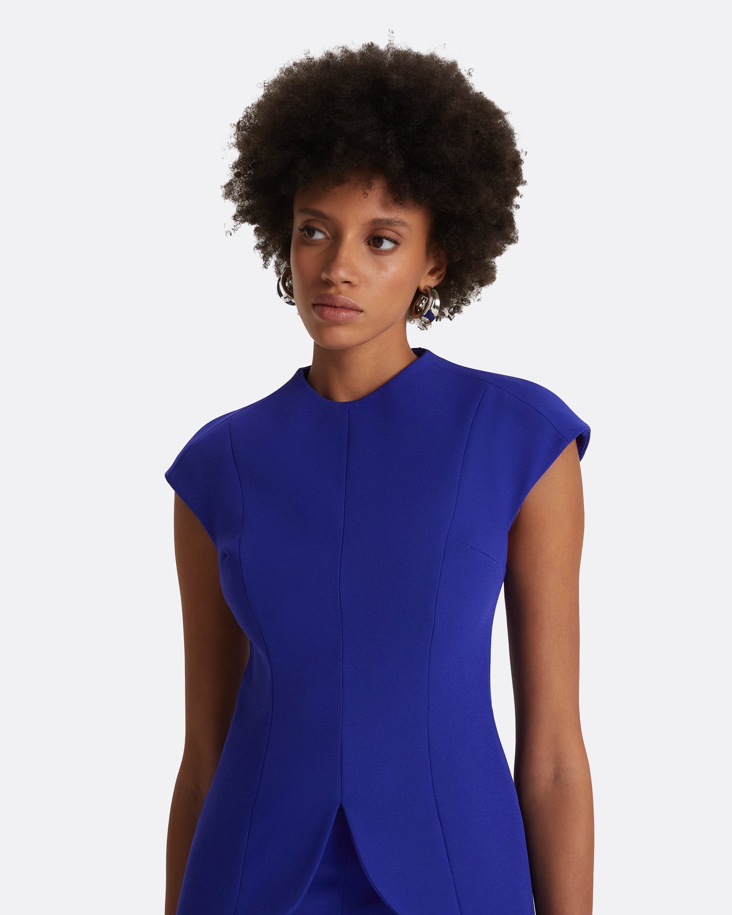 Toril Azure Blue Top