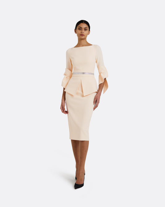 Alondra Vanilla Midi Dress