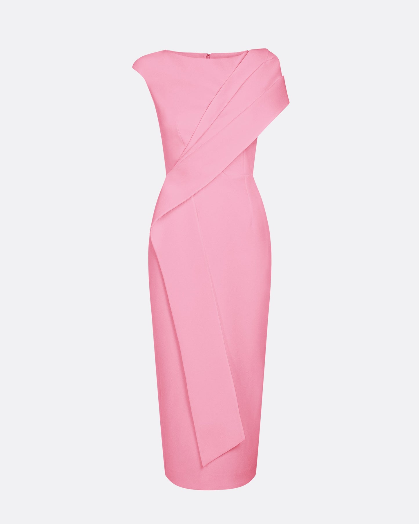 Regina Begonia Pink Midi Dress