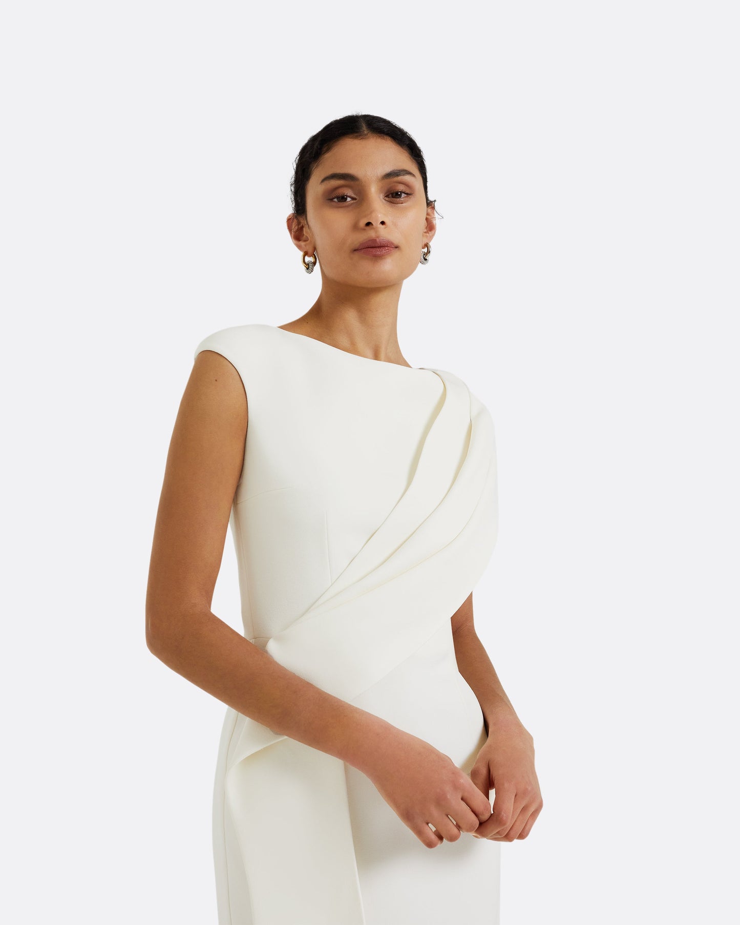 Regina Ivory Midi Dress