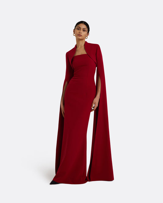 Amari Azalea Red Bolero With Soshin Dress