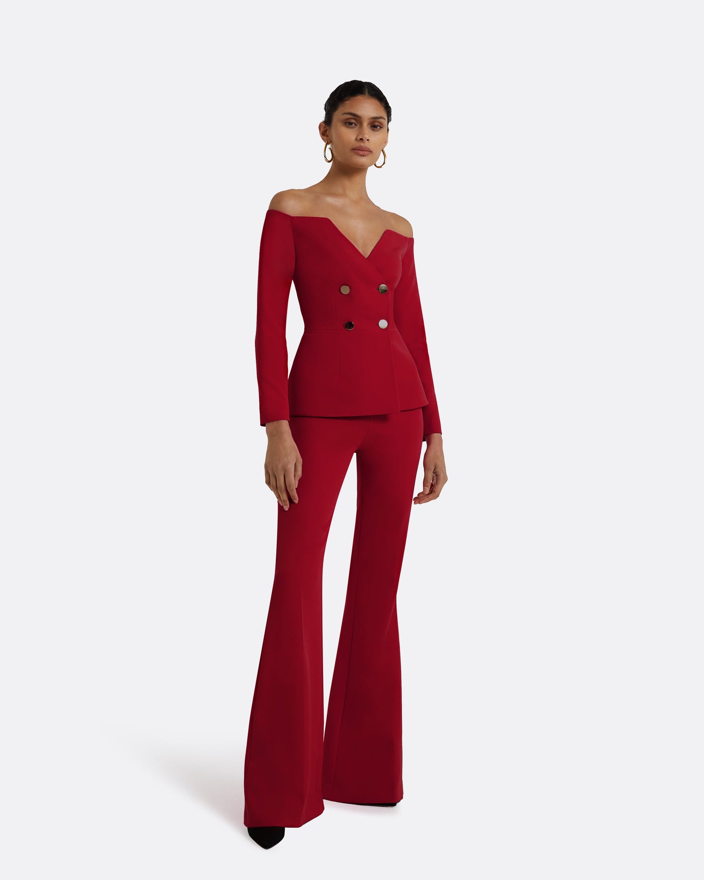 Halluana Azalea Red Trousers