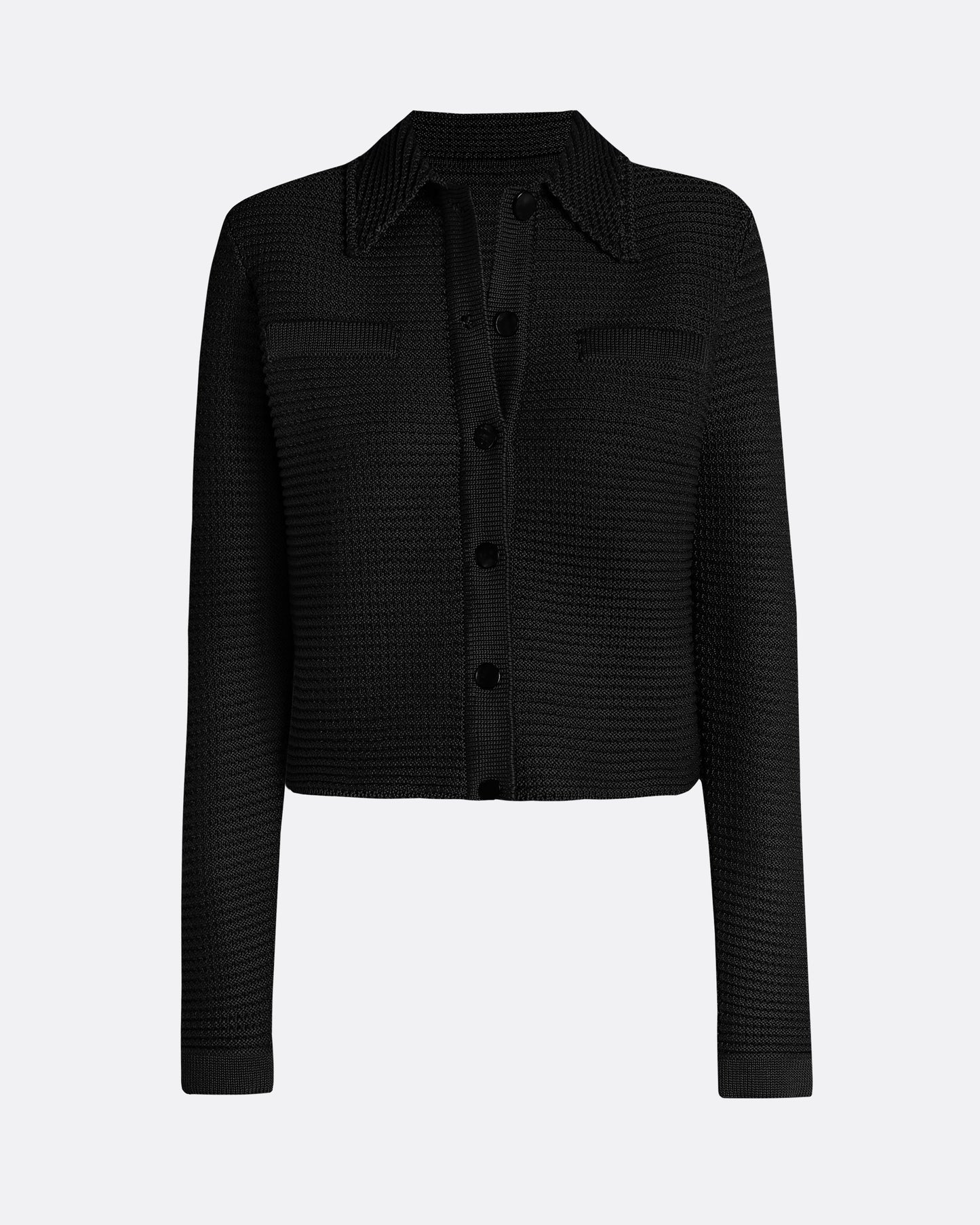 Artemis Black Crochet Jacket