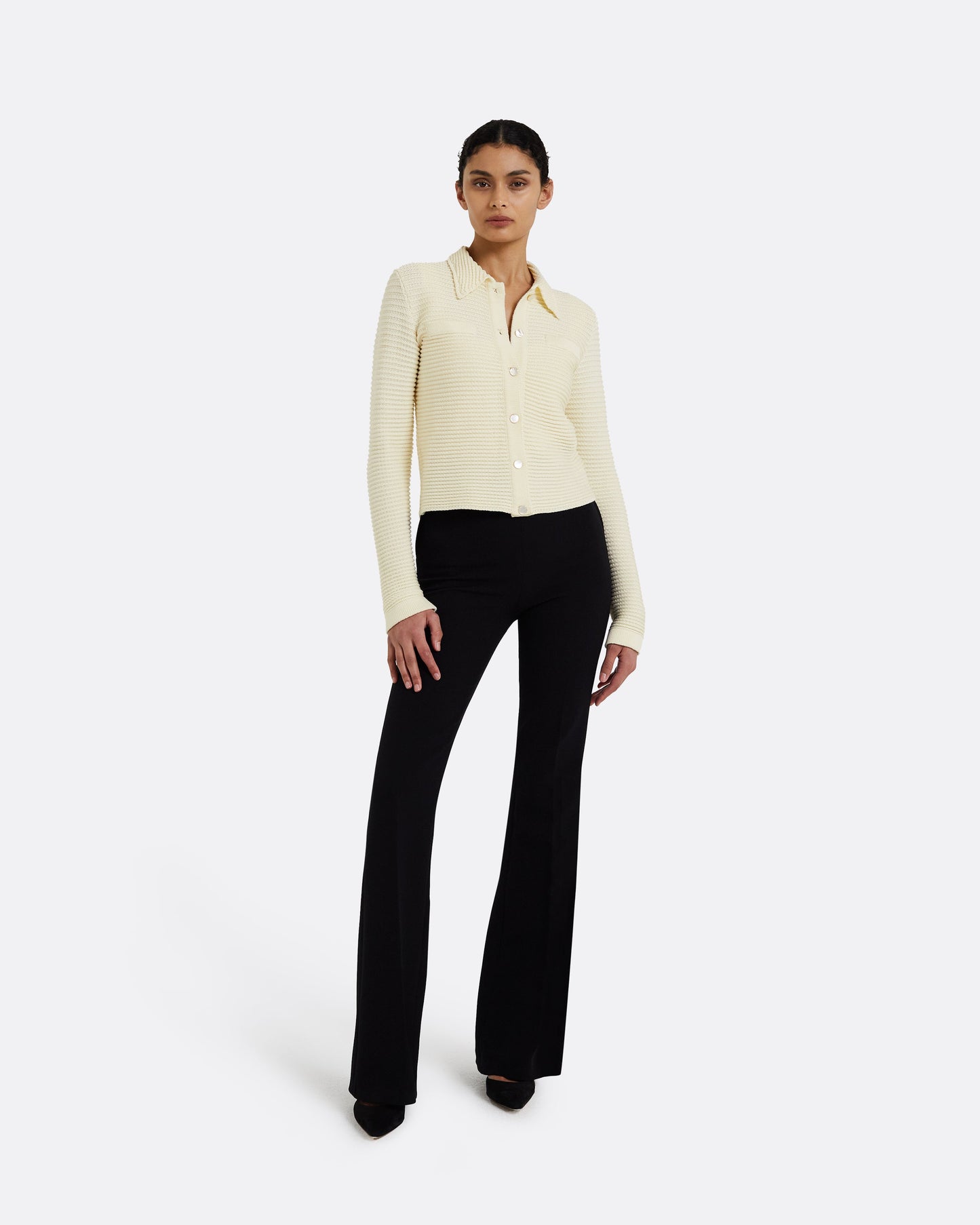 Artemis Ivory Crochet Jacket