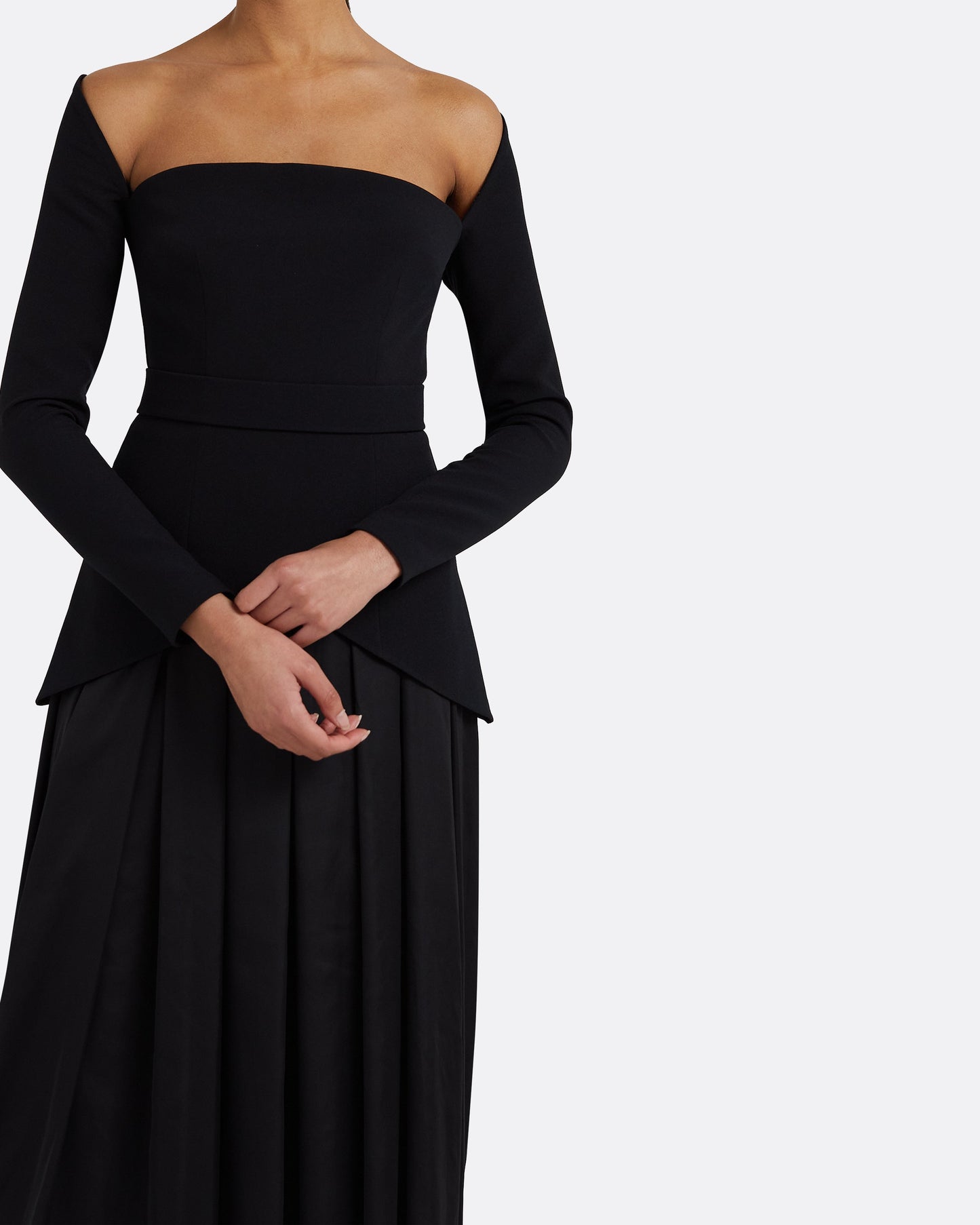 Desta Black Long Dress