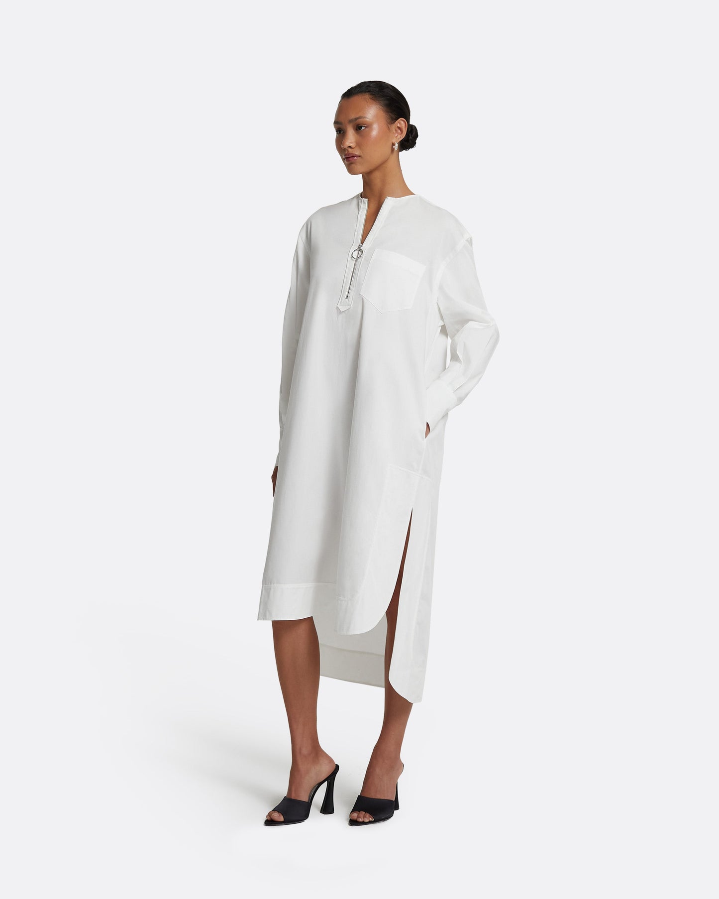 Sebiha Ivory Midi Dress