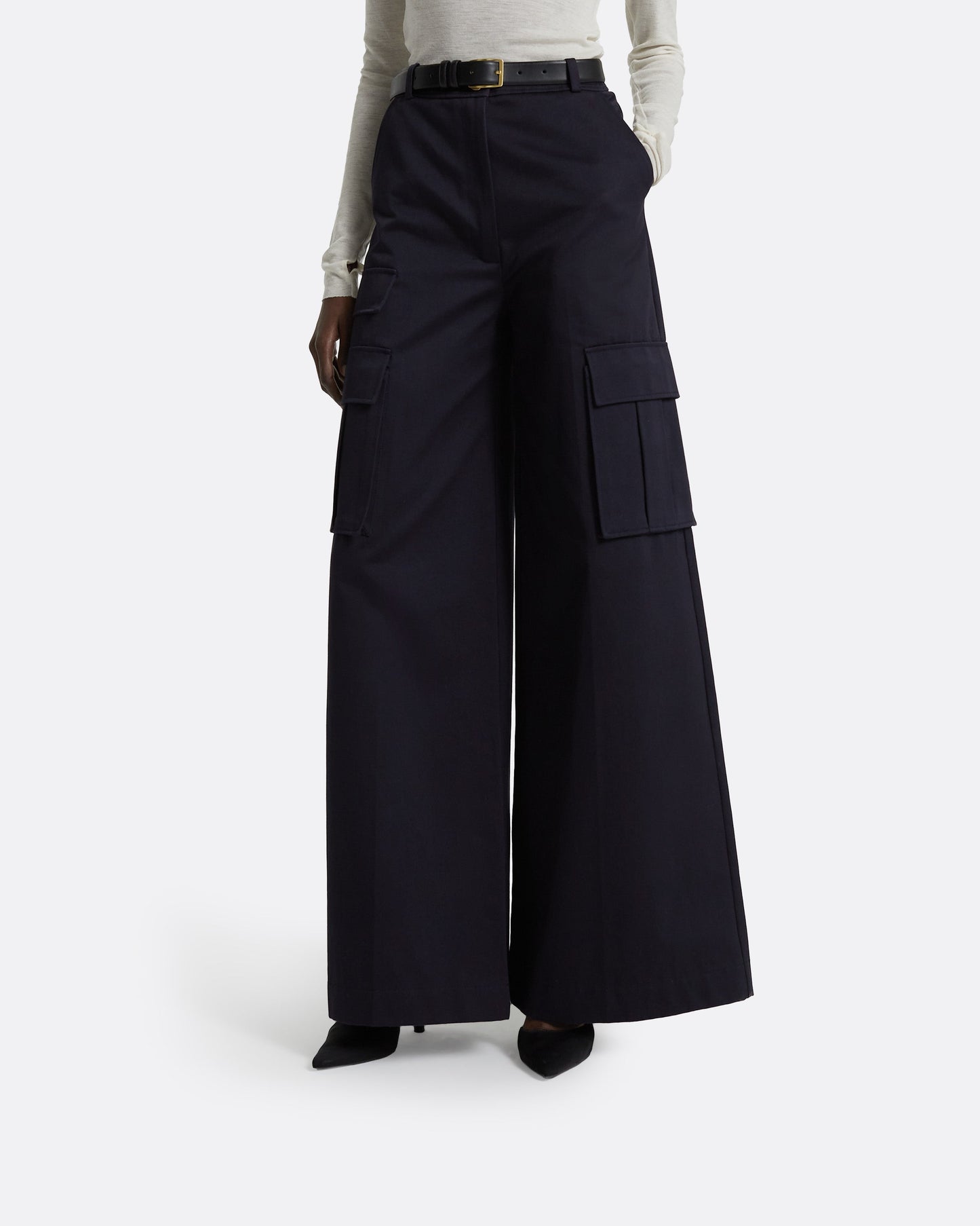 Paola Midnight Navy Trousers