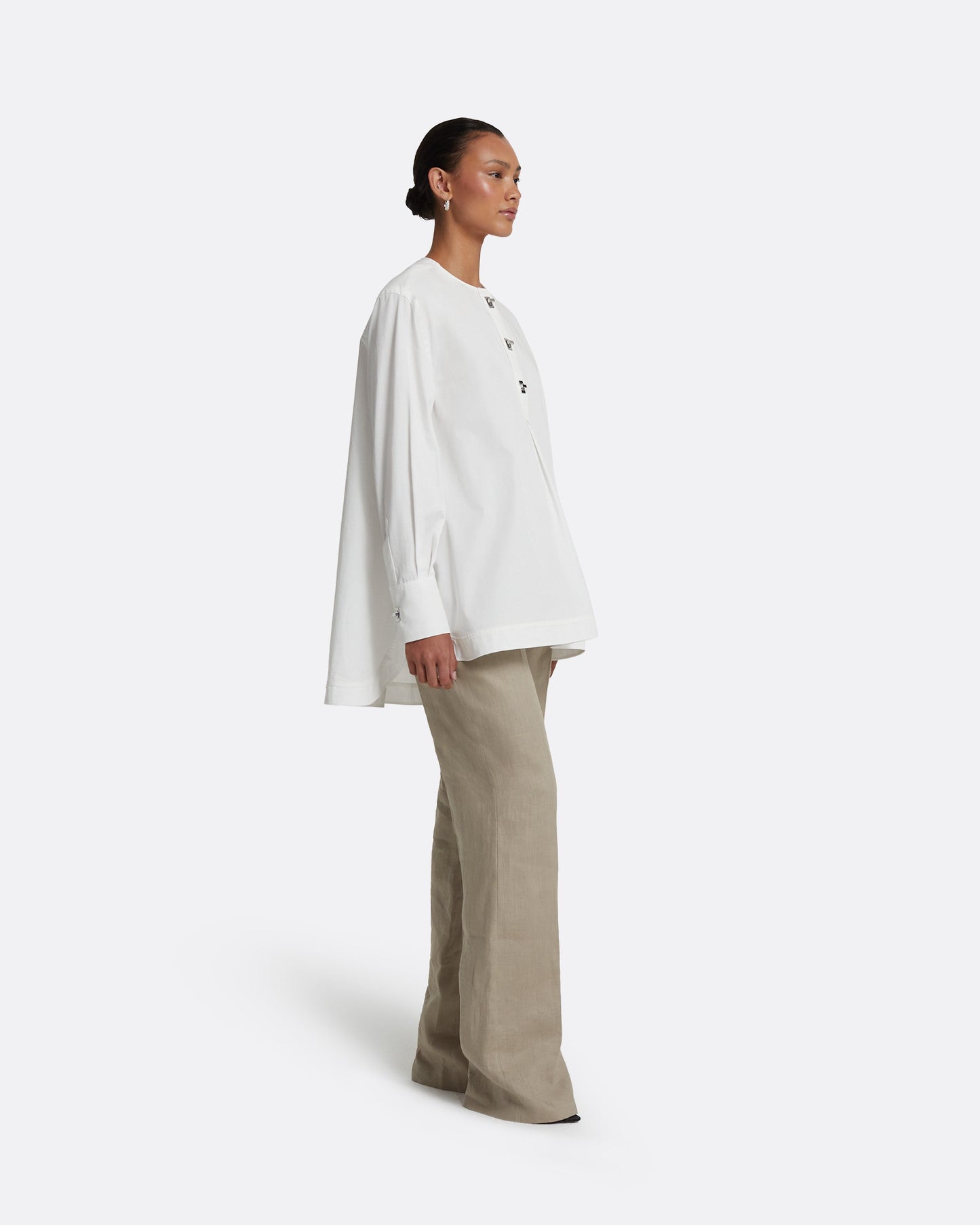 Seyma Shirt In Ivory