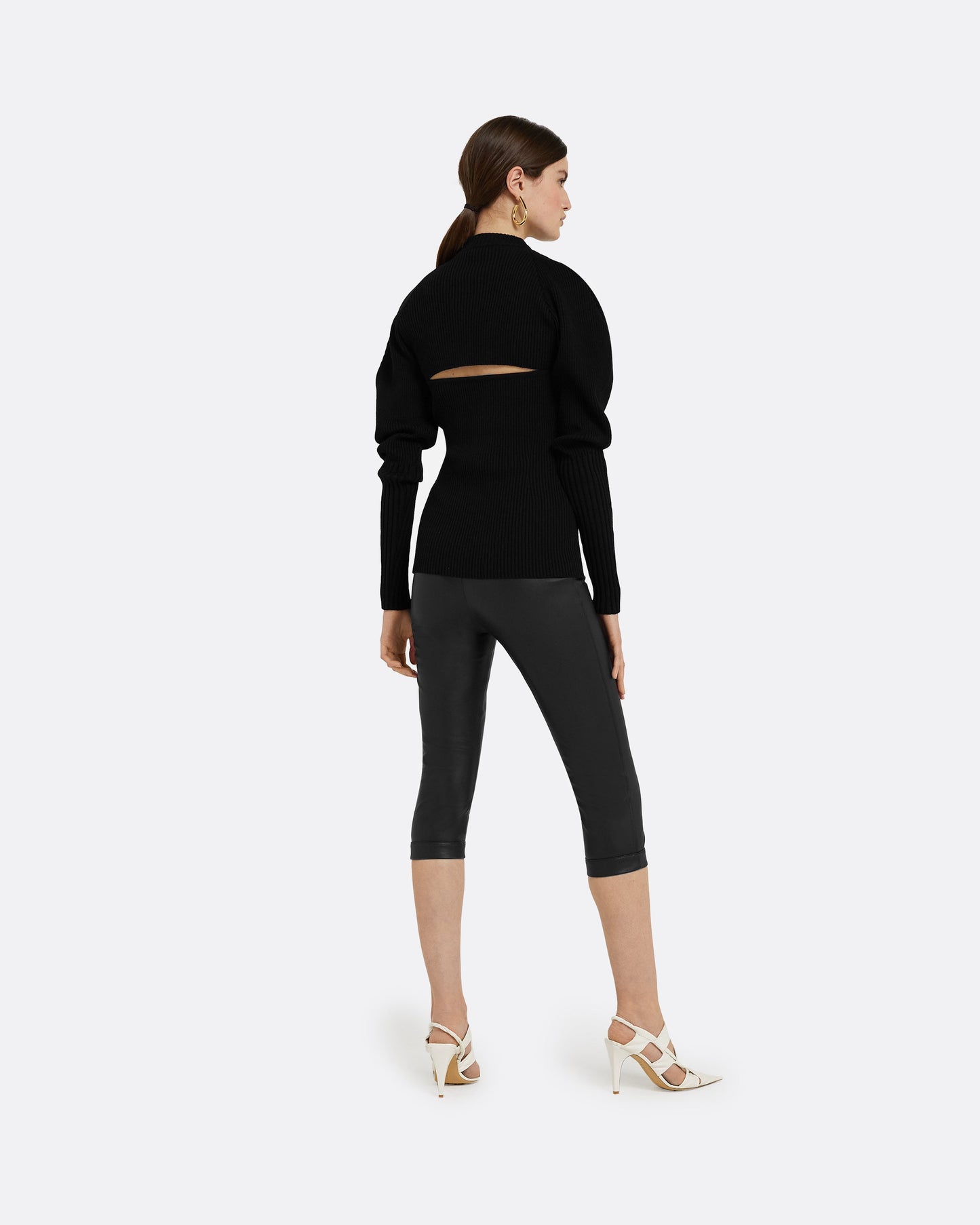 Carine Black Knit