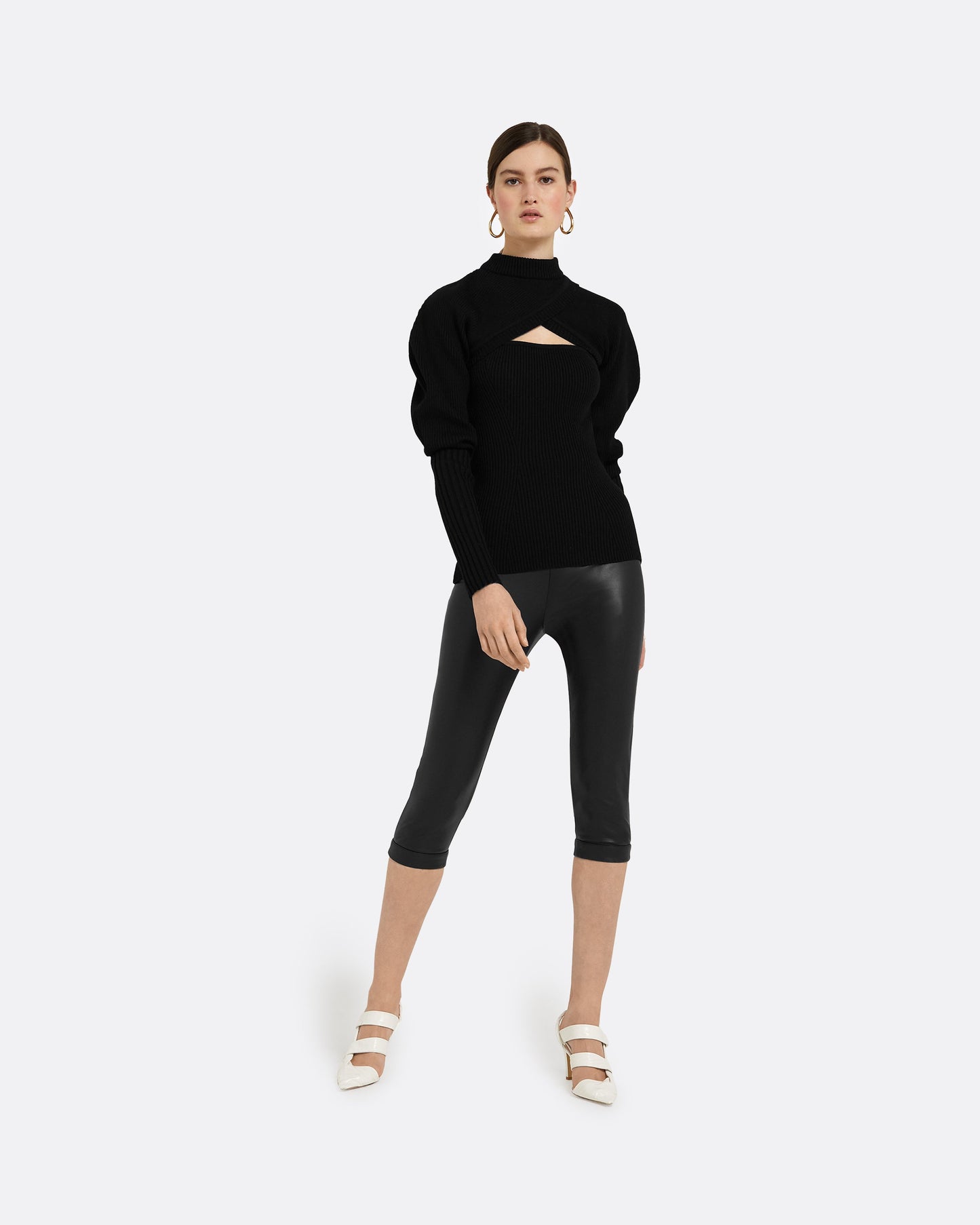 Carine Black Knit