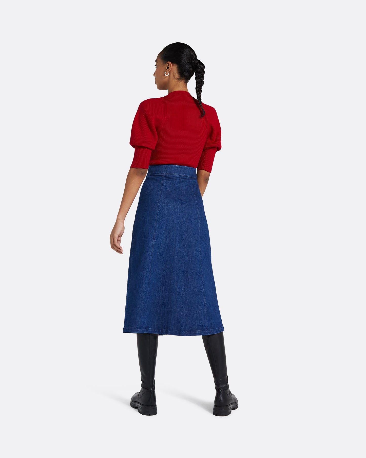 Paula Azalea Red Knit