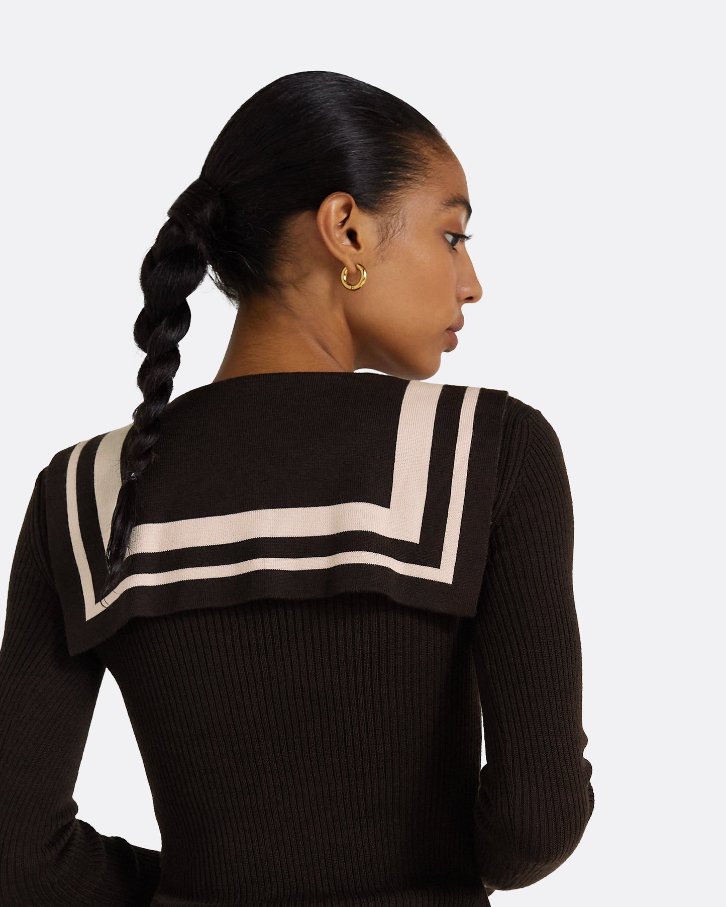 Odette Dark Mocha & Powder Knit