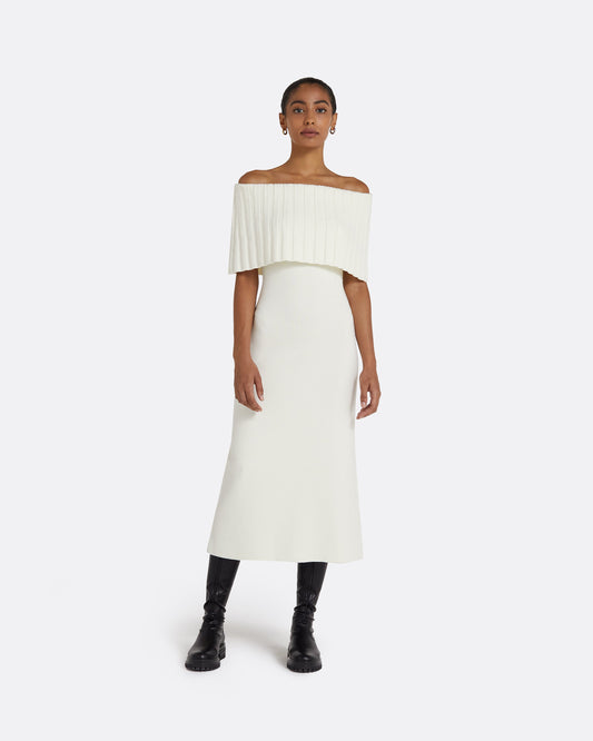 Risette Ivory Midi Dress