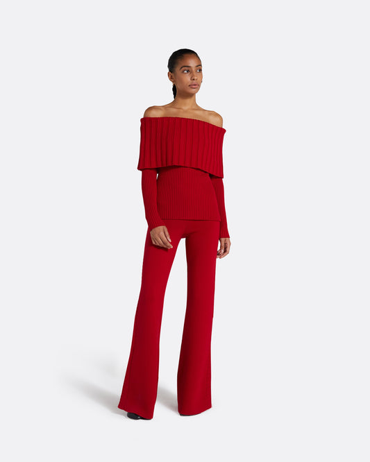 Risetta Azalea Red Knit