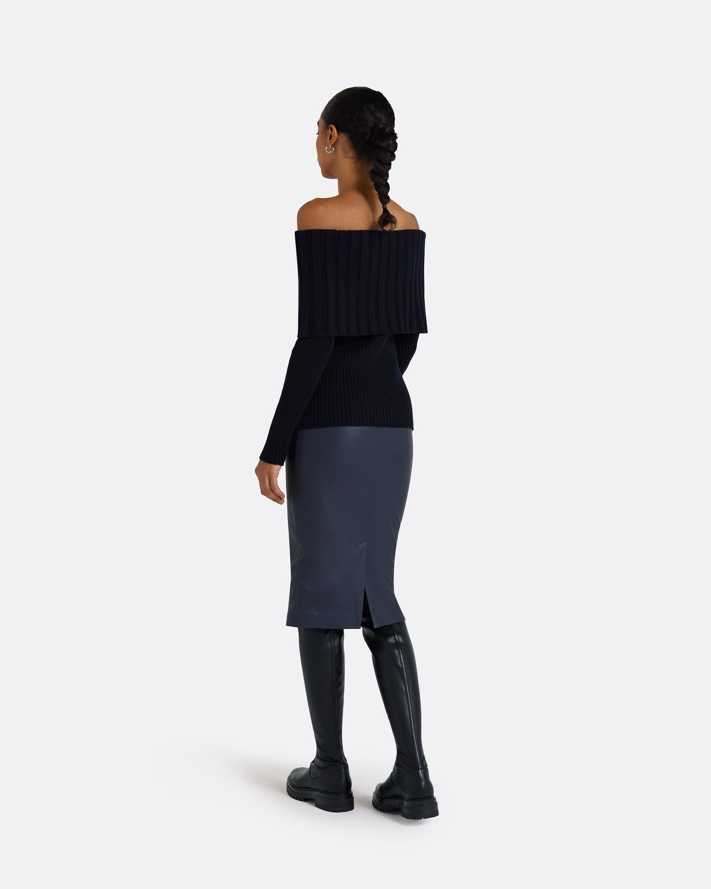 Risetta Navy Knit