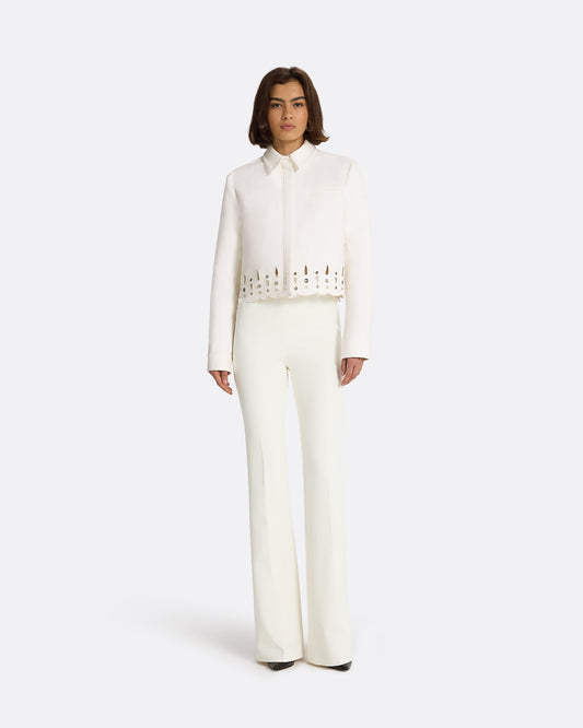 Paulinaz Ivory Jacket