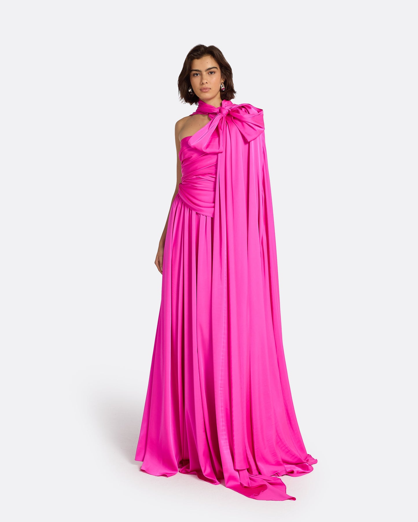 Victoire & Cela Beverley Long Dress and Cape