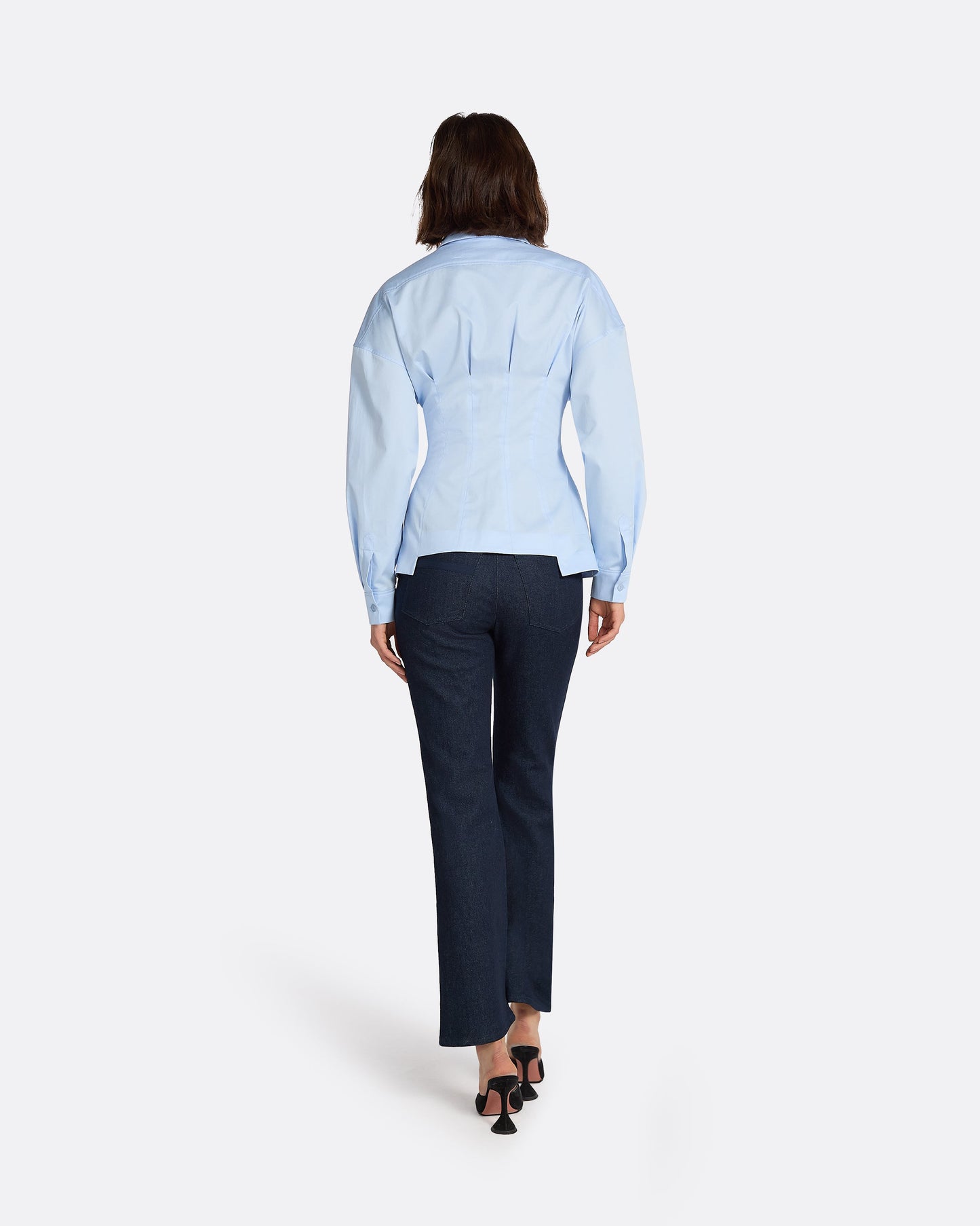 Zelie Pale blue Cotton Top