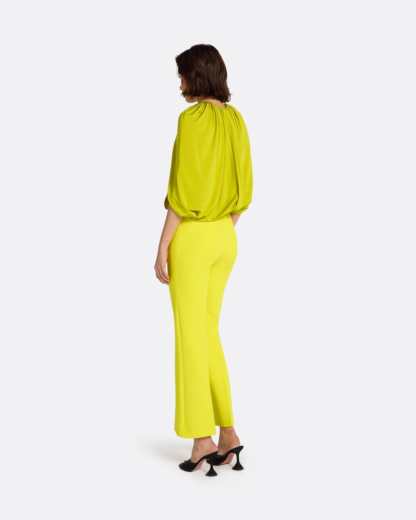 Mari Chartreuse Trousers