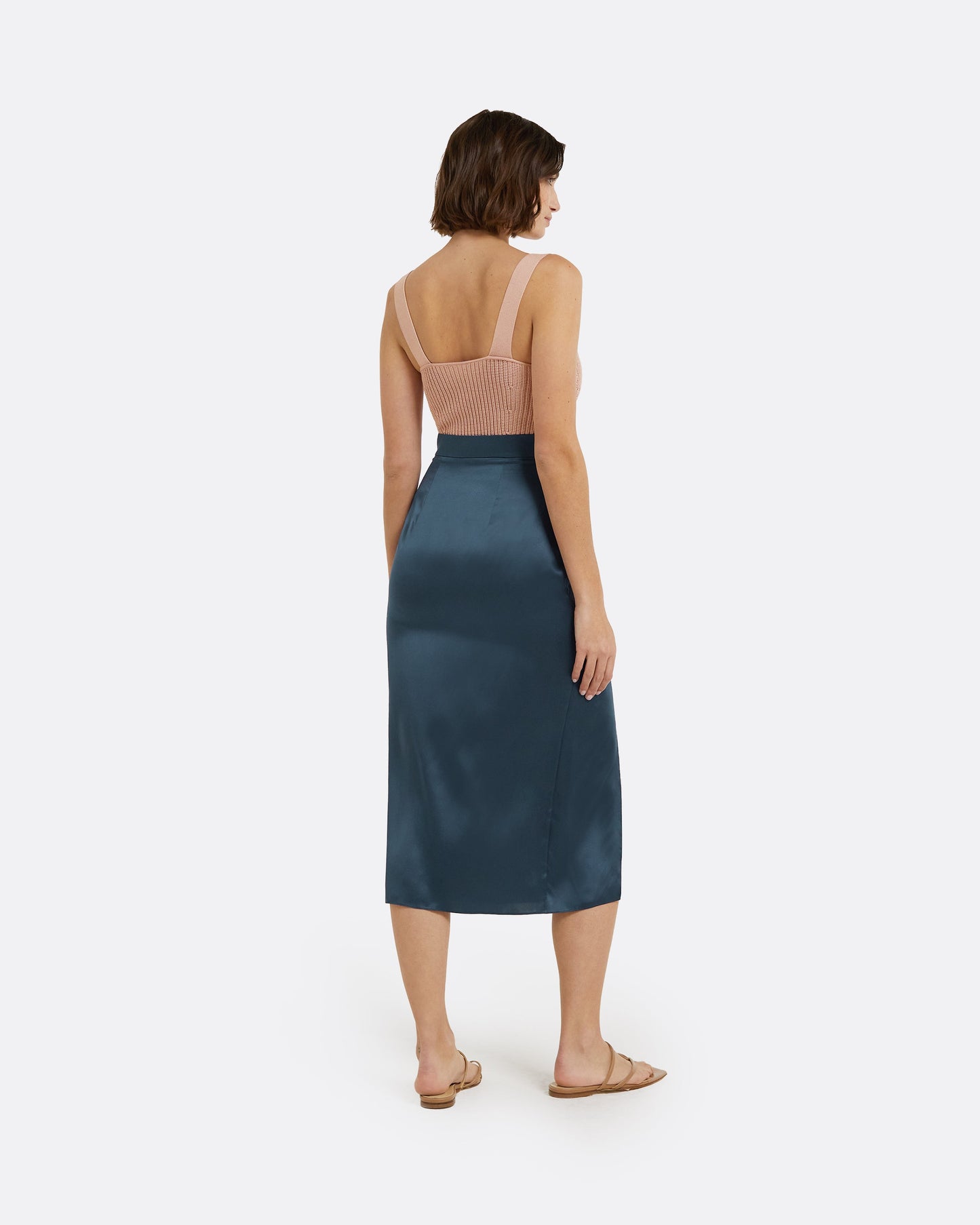 Amal Old Rose Crochet Top