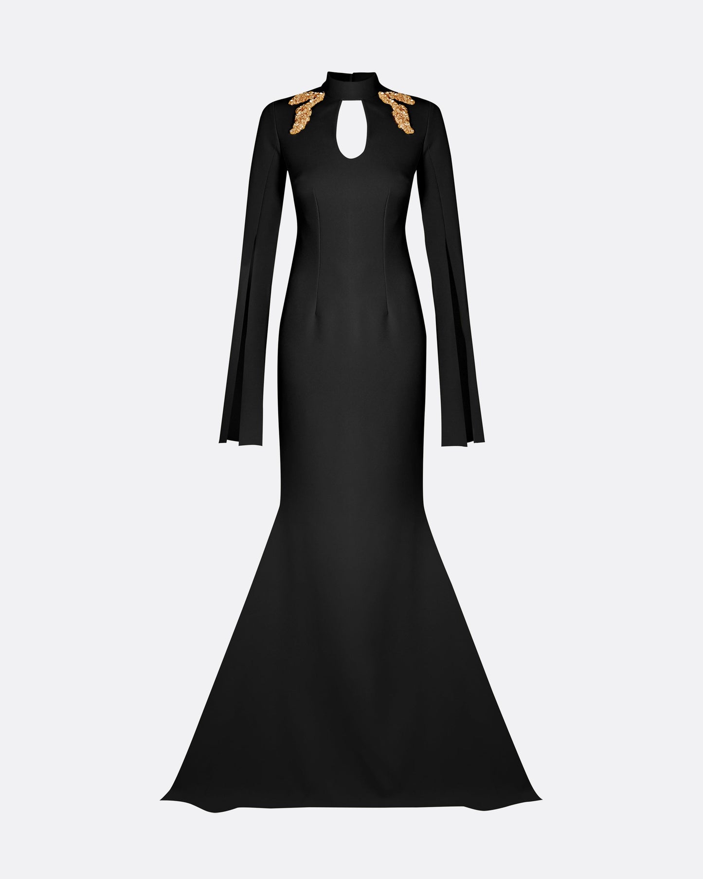 Anouk Black Long Dress