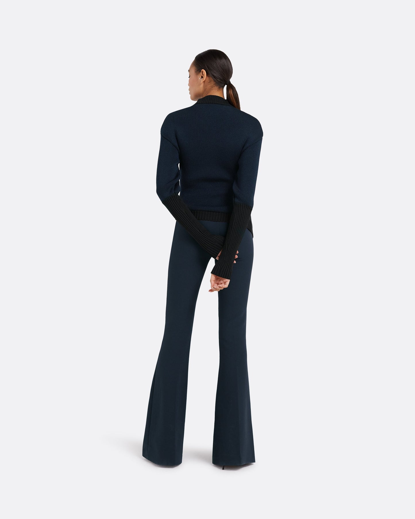 Genie Knit In Navy & Black