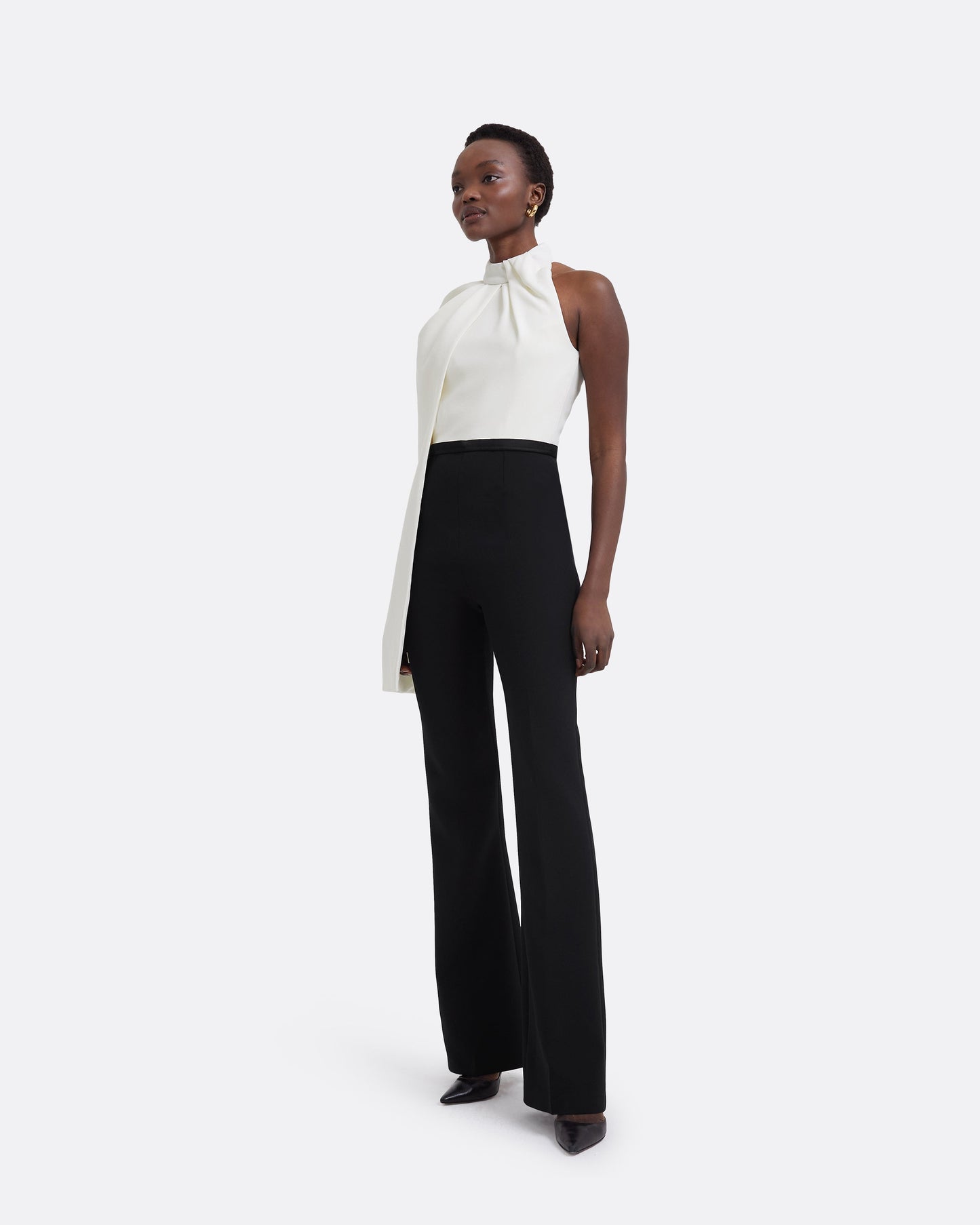 Jaime Black & Ivory Jumpsuit