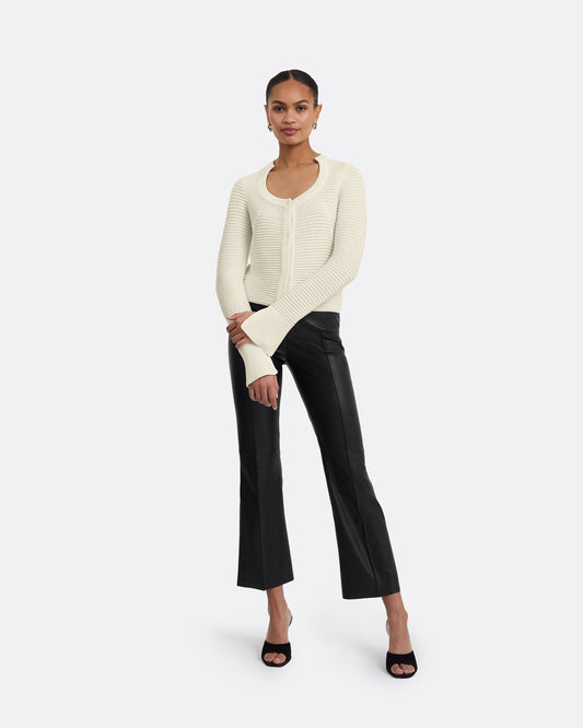 Karlotta Ivory Crochet Jacket