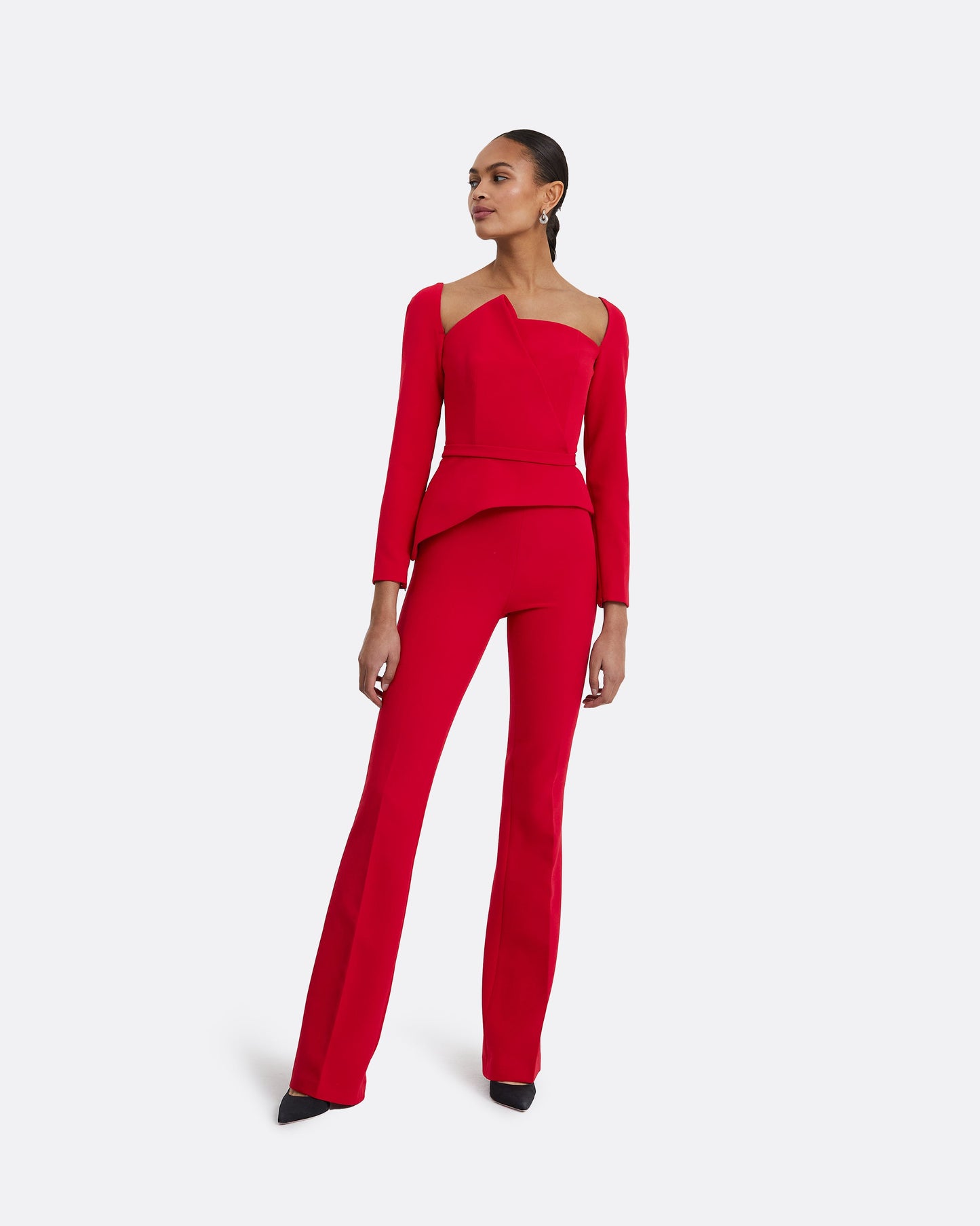 Alexa Crimson Trousers