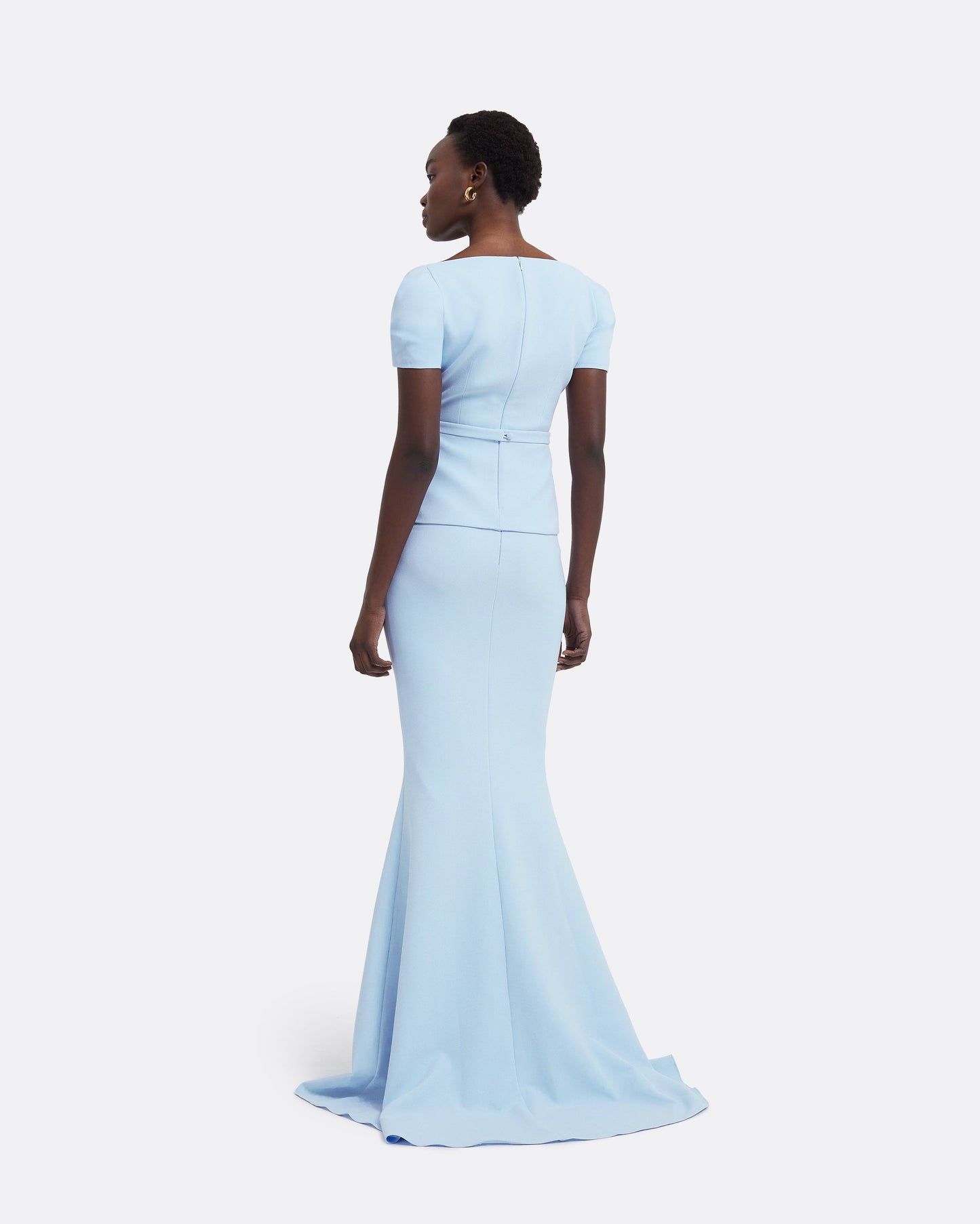 Gayeta Pale Blue Skirt