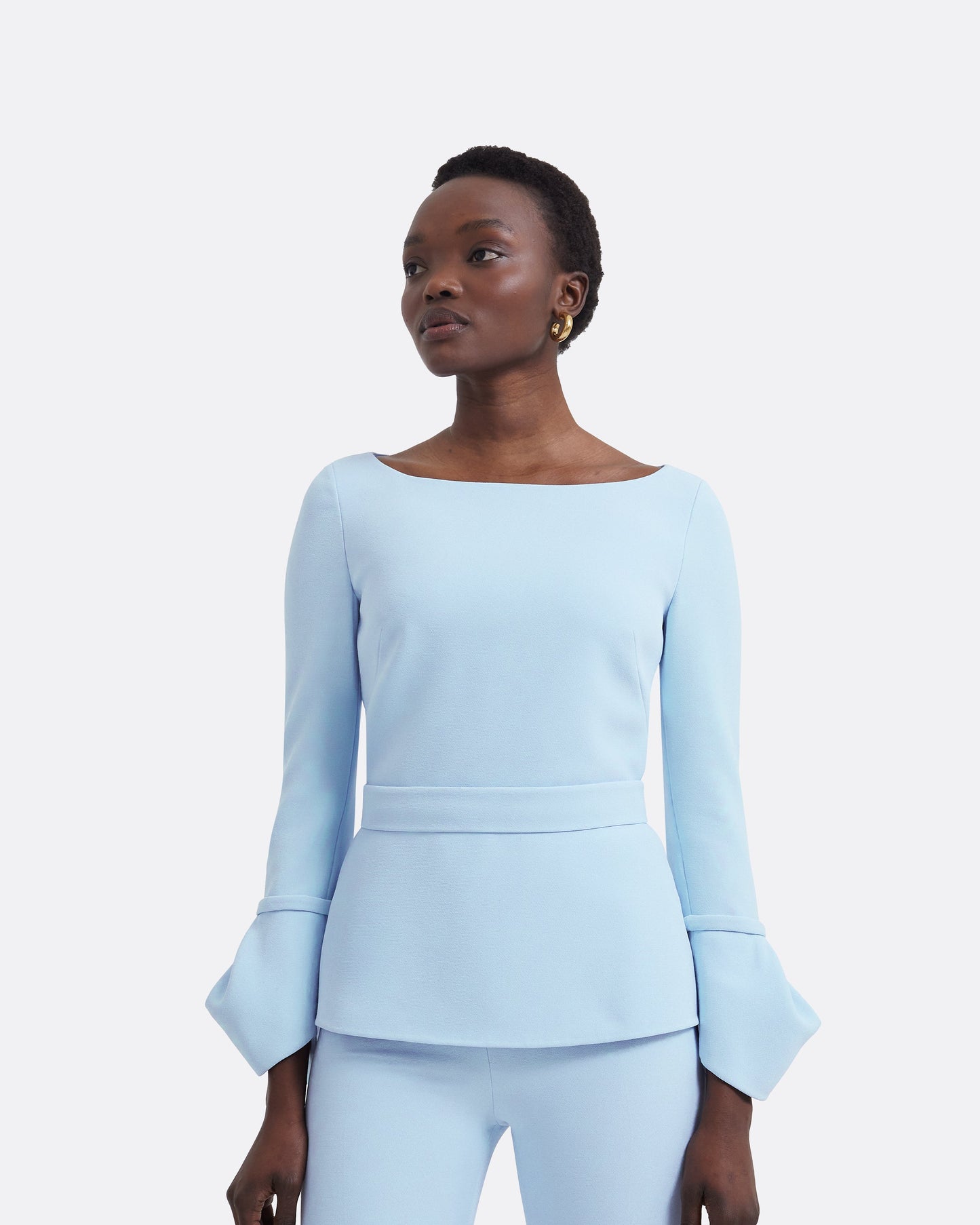 Tottie Pale Blue Top