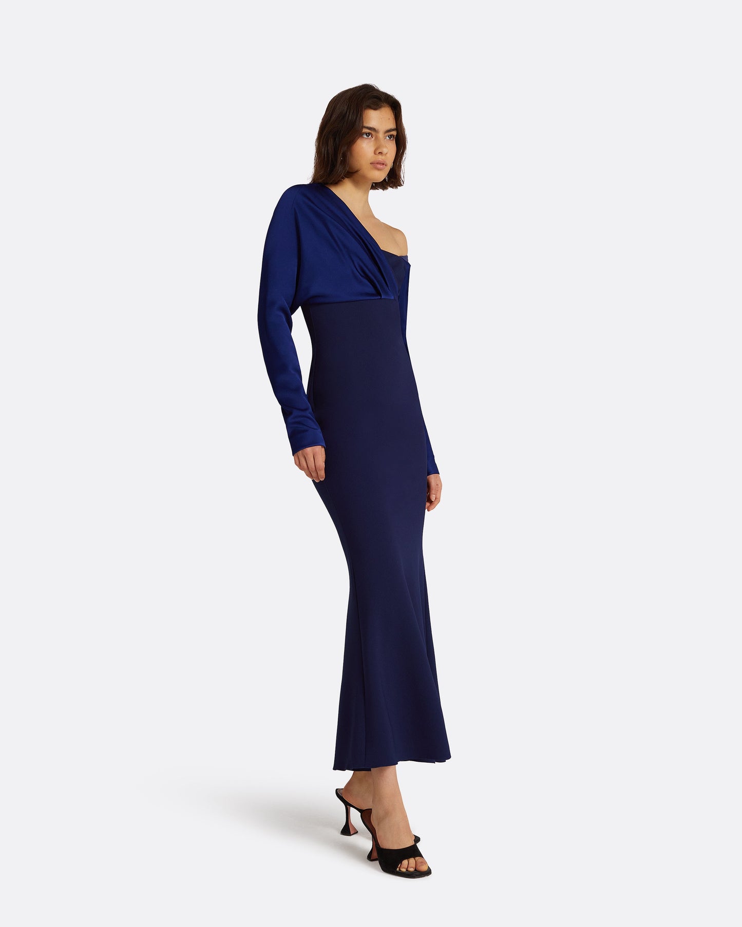 Alix Azurite Blue Midi Dress