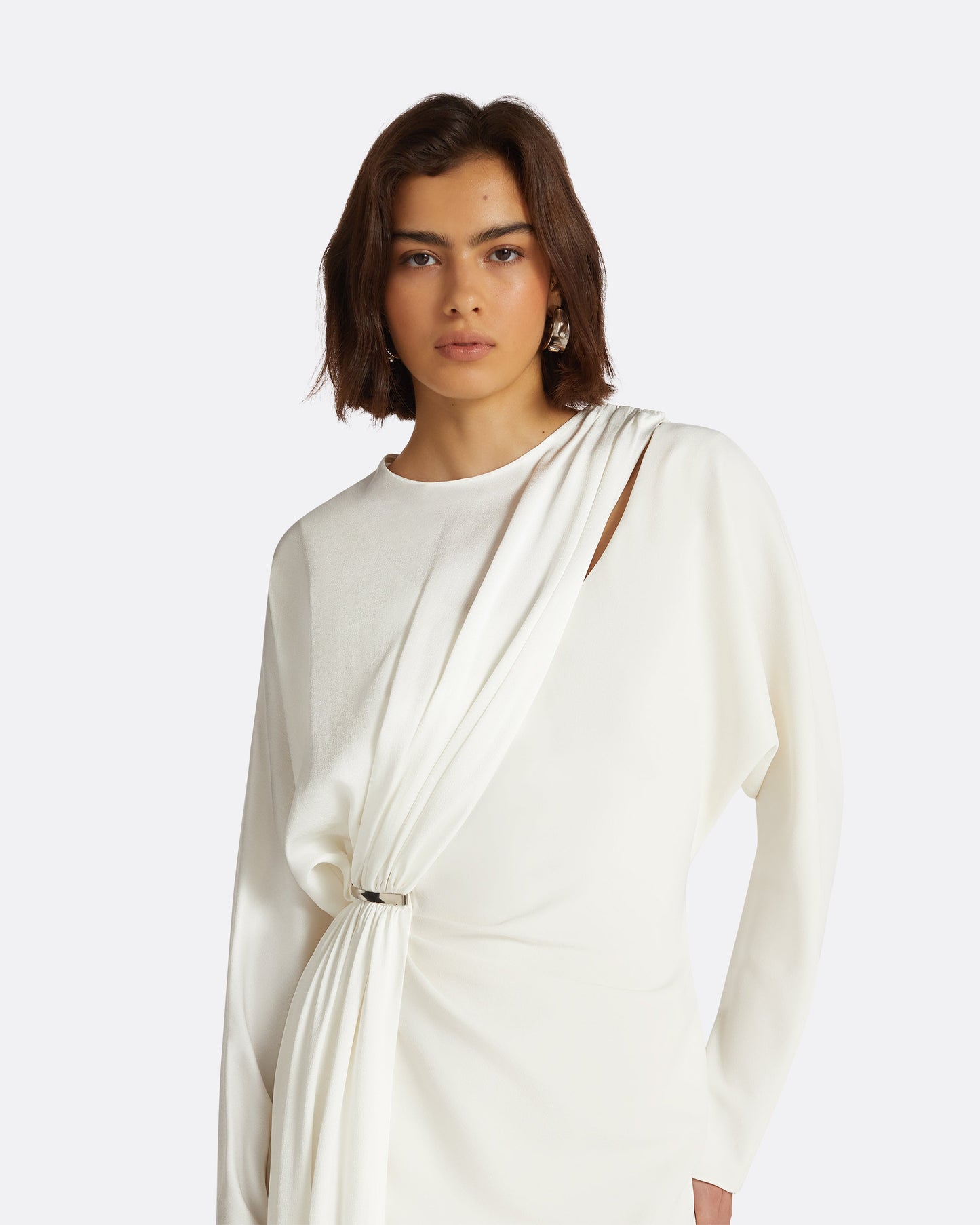 Winona Ivory Midi Dress