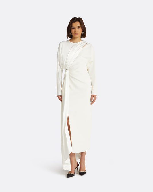 Winona Ivory Midi Dress