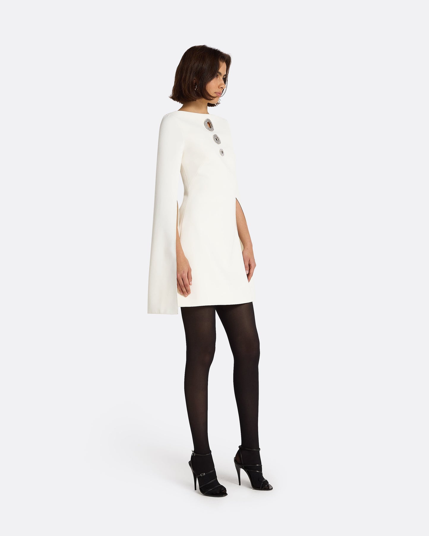 Allinae Ivory Short Dress