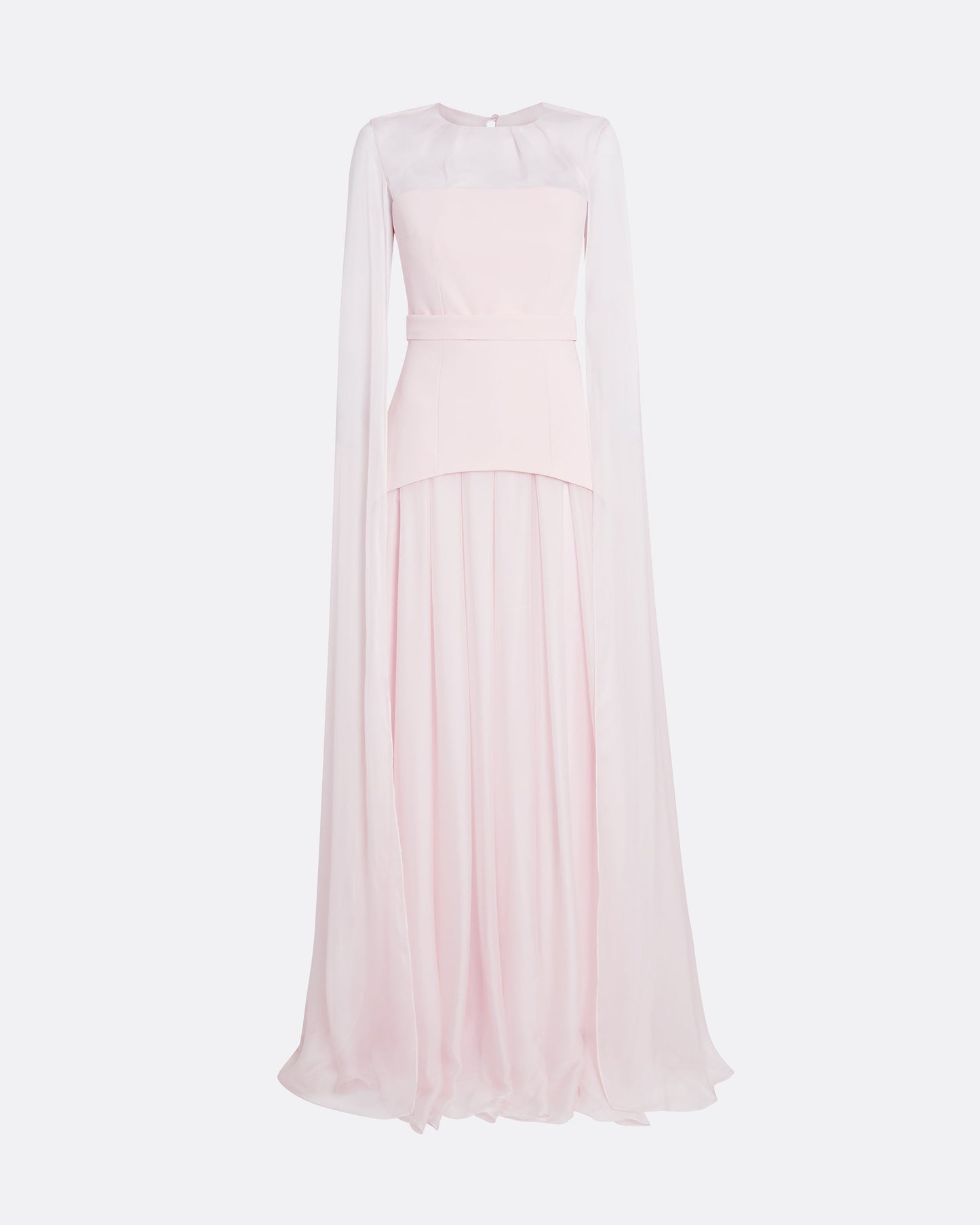 Gloria Pale Pink Long Dress