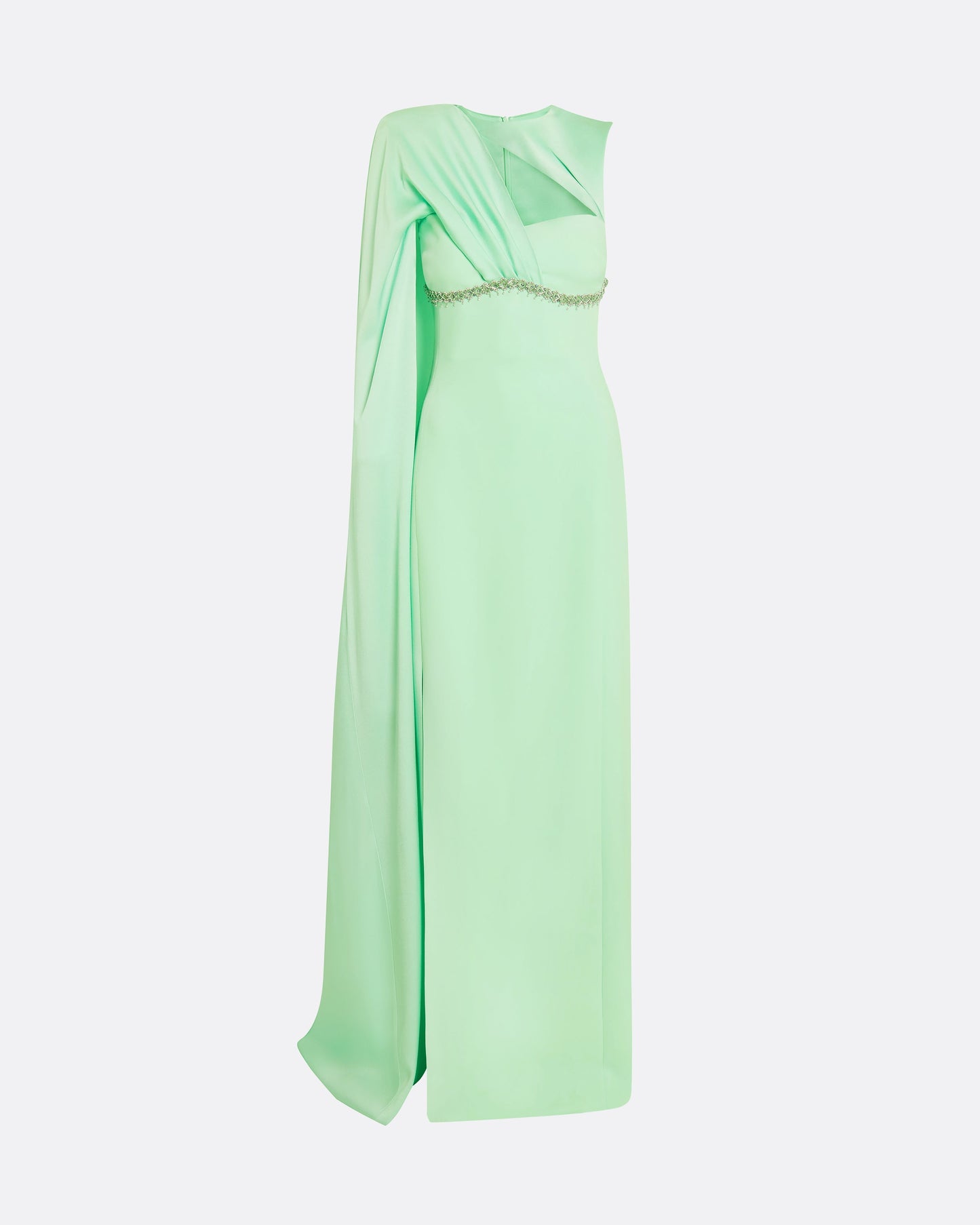 Rotha Brook Green Long Dress