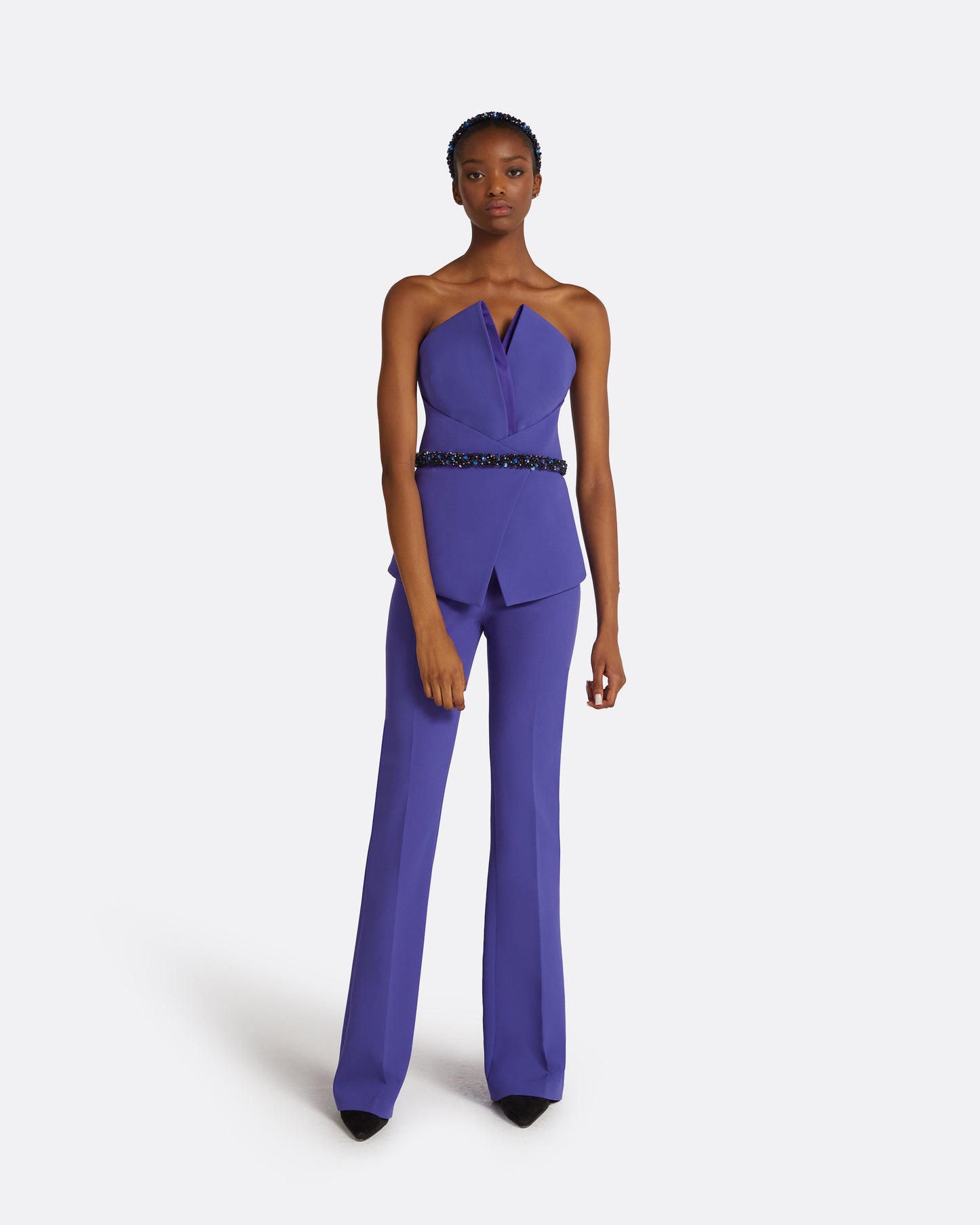 Capucine Spectrum Embroidered Jumpsuit