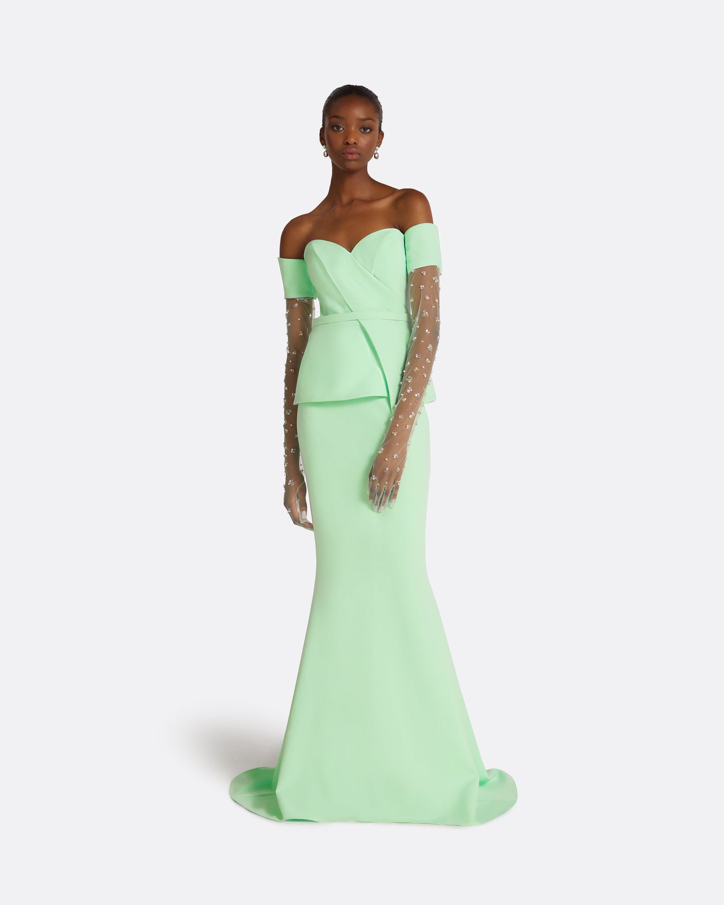 Astin Brook Green Gloves